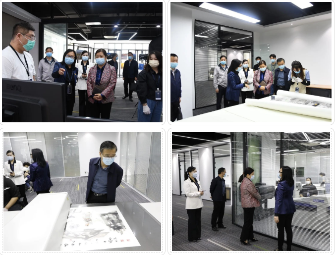 蘇州姑蘇人大主任酈小萍等領導蒞臨泰豐文化及豐鏈數字參觀調研，聚焦數字文化創意內容應用服務